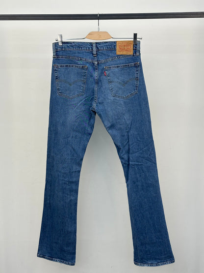 LEVI'S 527 SLIM BOOTCUT FIT TAGLIA: 46 ITA = W32 L36