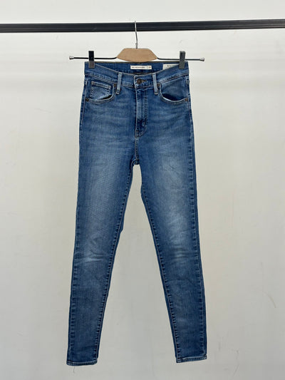 LEVI'S MILE HIGH SUPER SKINNY FIT: 40 ITA = W26 L30
