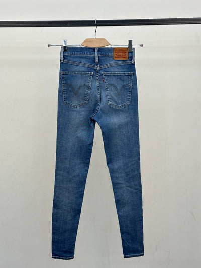 LEVI'S MILE HIGH SUPER SKINNY FIT: 40 ITA = W26 L30