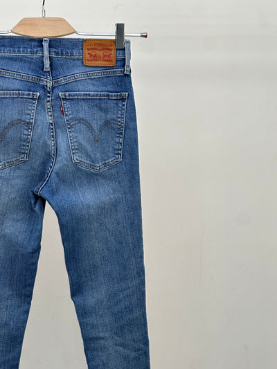 LEVI'S MILE HIGH SUPER SKINNY FIT: 40 ITA = W26 L30
