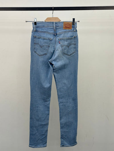 LEVI'S 724 HIGH RISE STRAIGHT FIT: 40 ITA = W26 L30