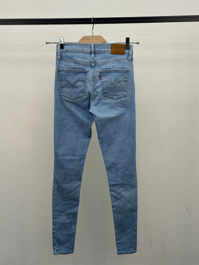 LEVI'S 720 HIGH RISE SUPER SKINNY FIT: 40 ITA = W26 L30