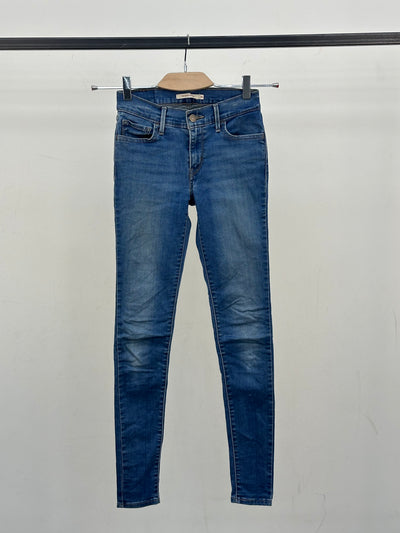 LEVI'S 710 SUPER SKINNY SLIM FIT: 40 ITA = W26 L32