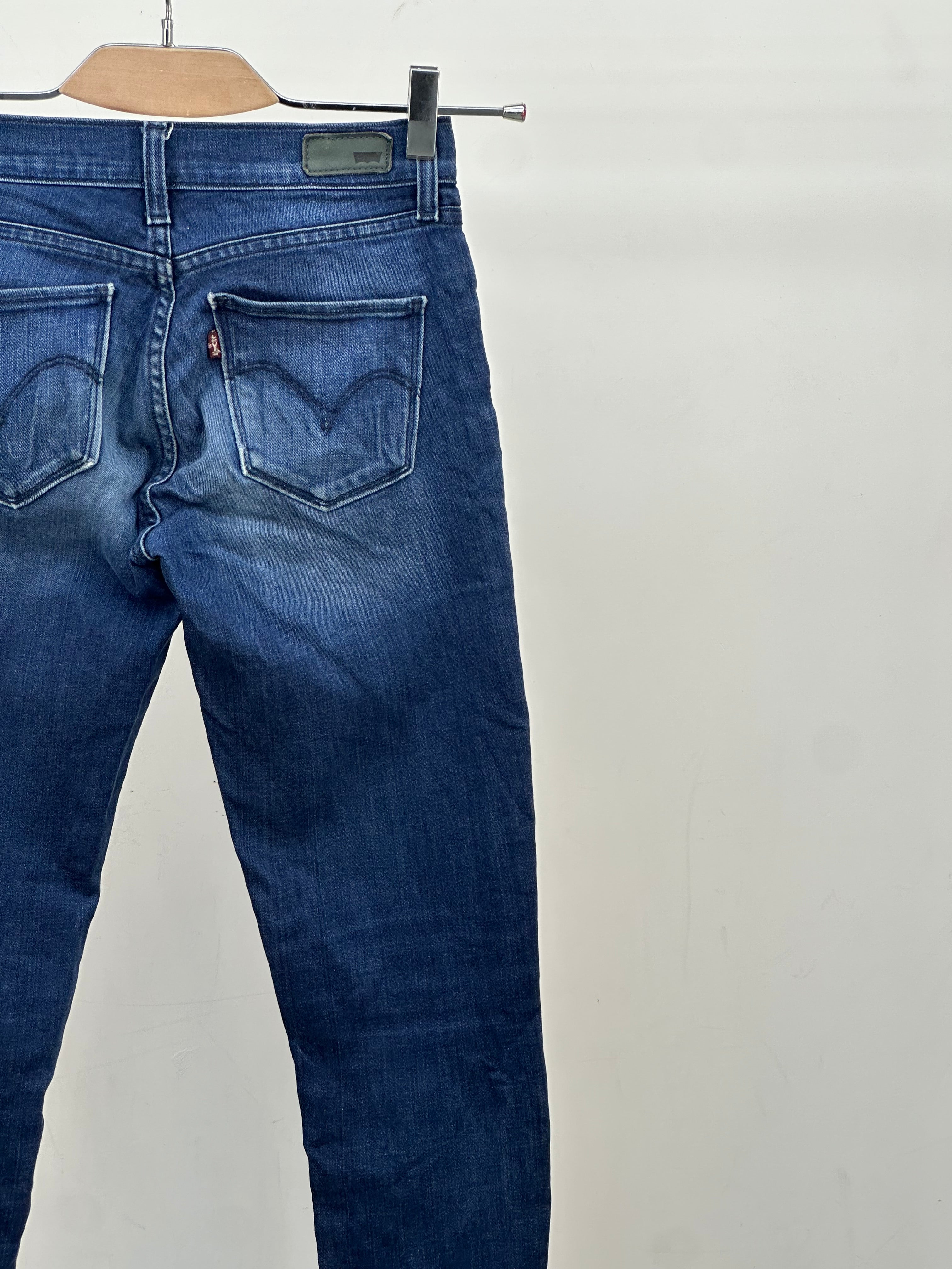 LEVI'S SUPER SKINNY FIT TAGLIA: 39 ITA = W25 L30