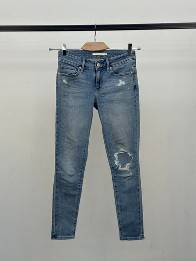 LEVI'S 711 SKINNY FIT TAGLIA: 39 ITA = W25