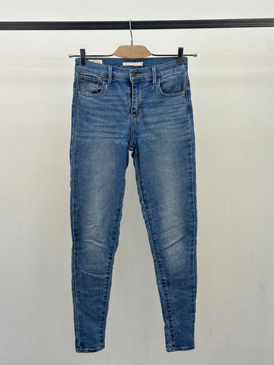 LEVI'S 720 HIGH RISE SUPER SKINNY FIT TAGLIA: 39 ITA = W25