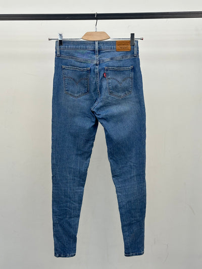 LEVI'S 720 HIGH RISE SUPER SKINNY FIT TAGLIA: 39 ITA = W25