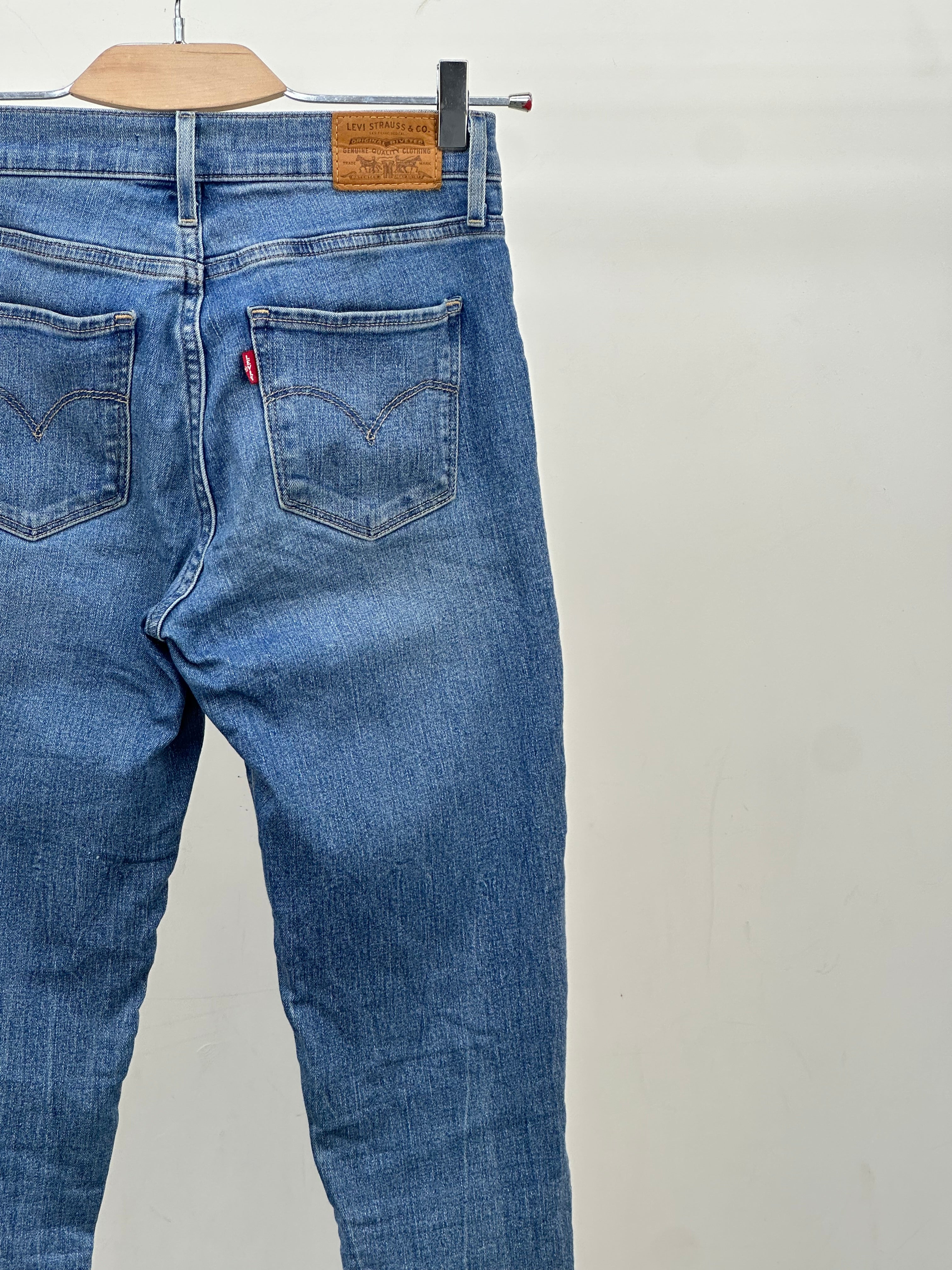 LEVI'S 720 HIGH RISE SUPER SKINNY FIT TAGLIA: 39 ITA = W25