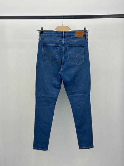 LEVI'S 721 HIGHT RISE SKINNY TAGLIA: 44 ITA = W30 L28