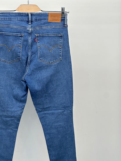 LEVI'S 721 HIGHT RISE SKINNY TAGLIA: 44 ITA = W30 L28
