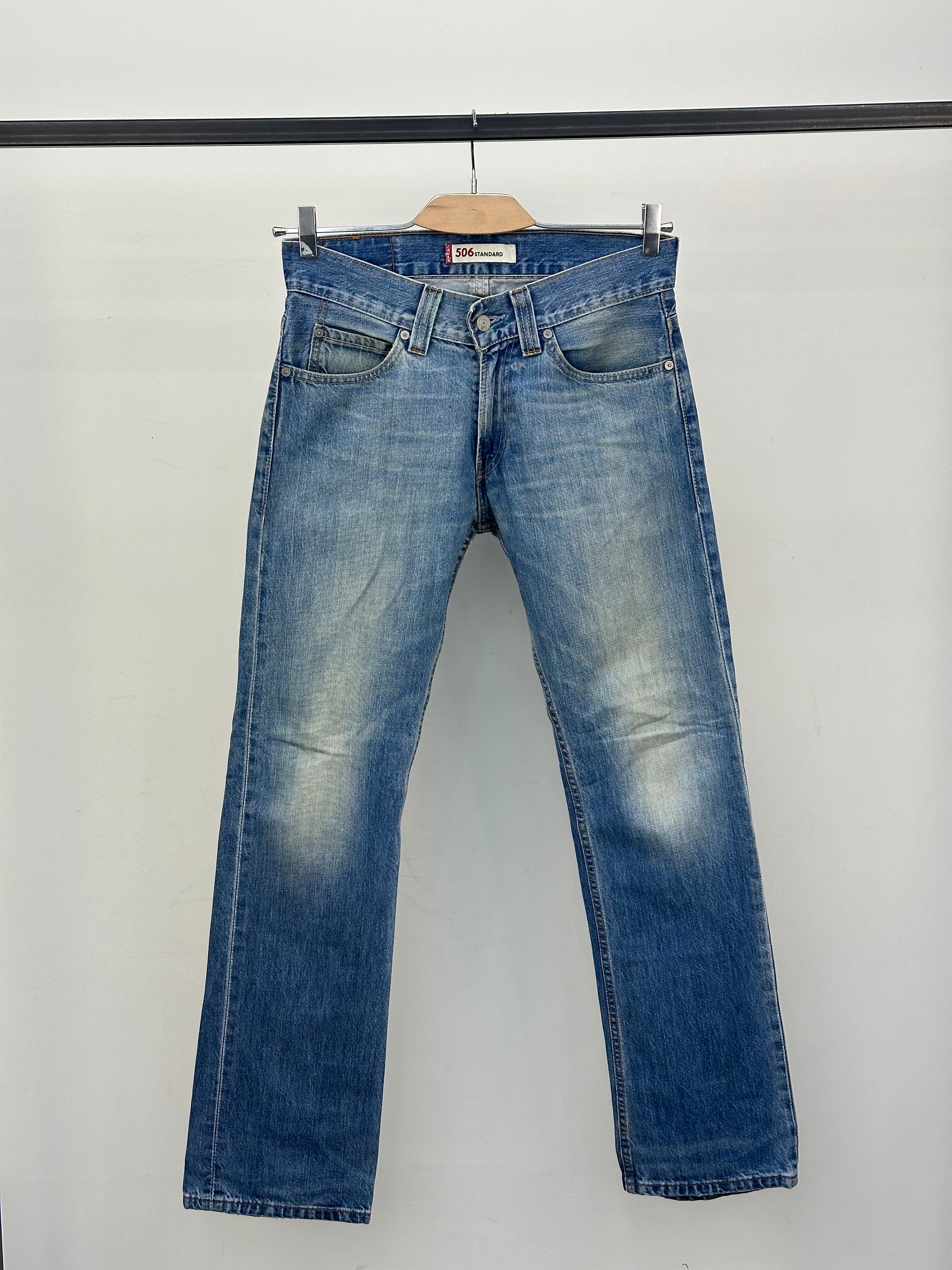 LEVI'S 506 STANDARD FIT TAGLIA: 44 ITA = W30 L32