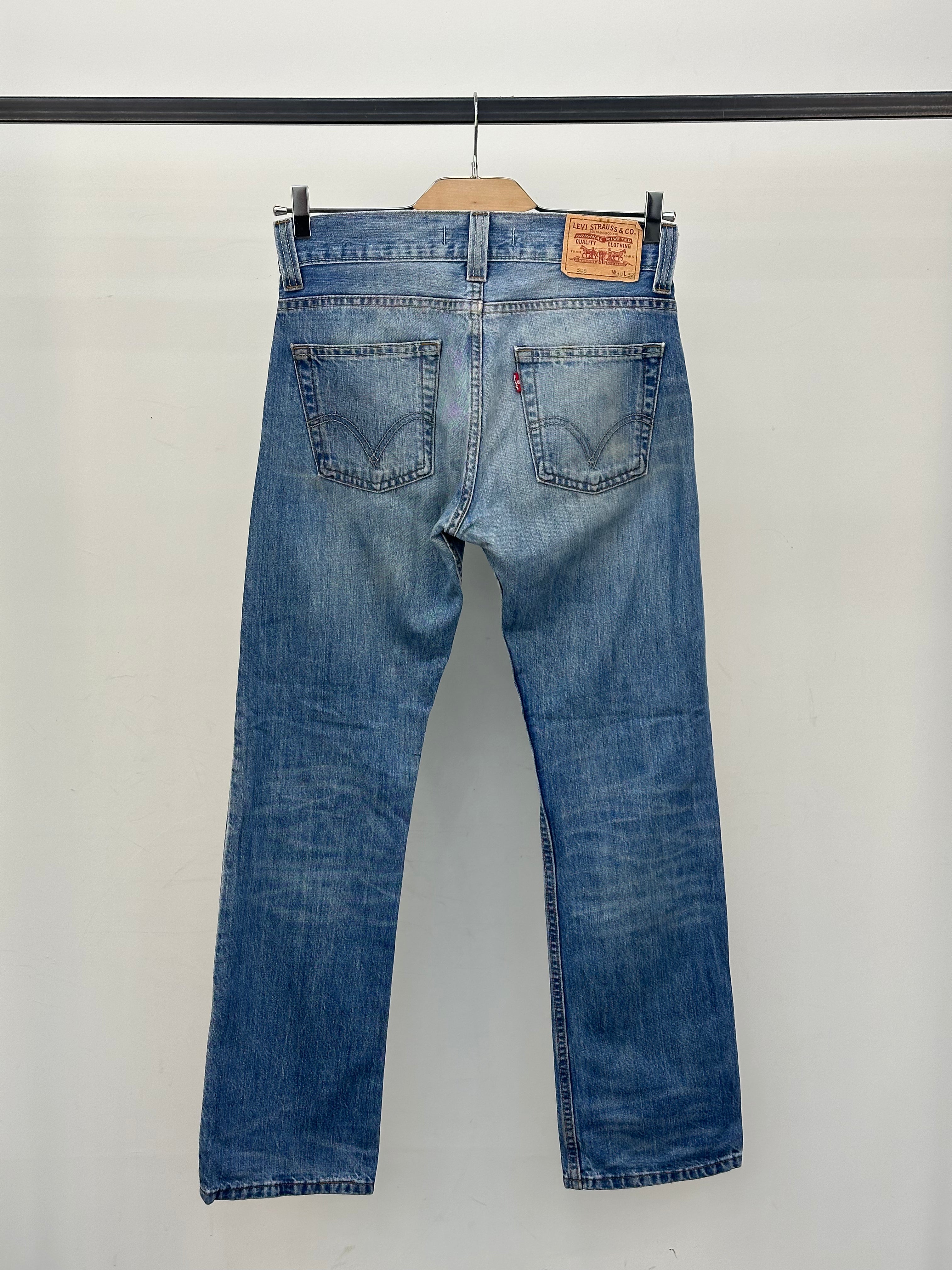 LEVI'S 506 STANDARD FIT TAGLIA: 44 ITA = W30 L32
