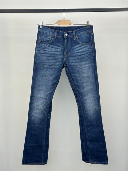 LEVI'S 527 BOOTCUT FIT TAGLIA: 45 ITA = W31 L34