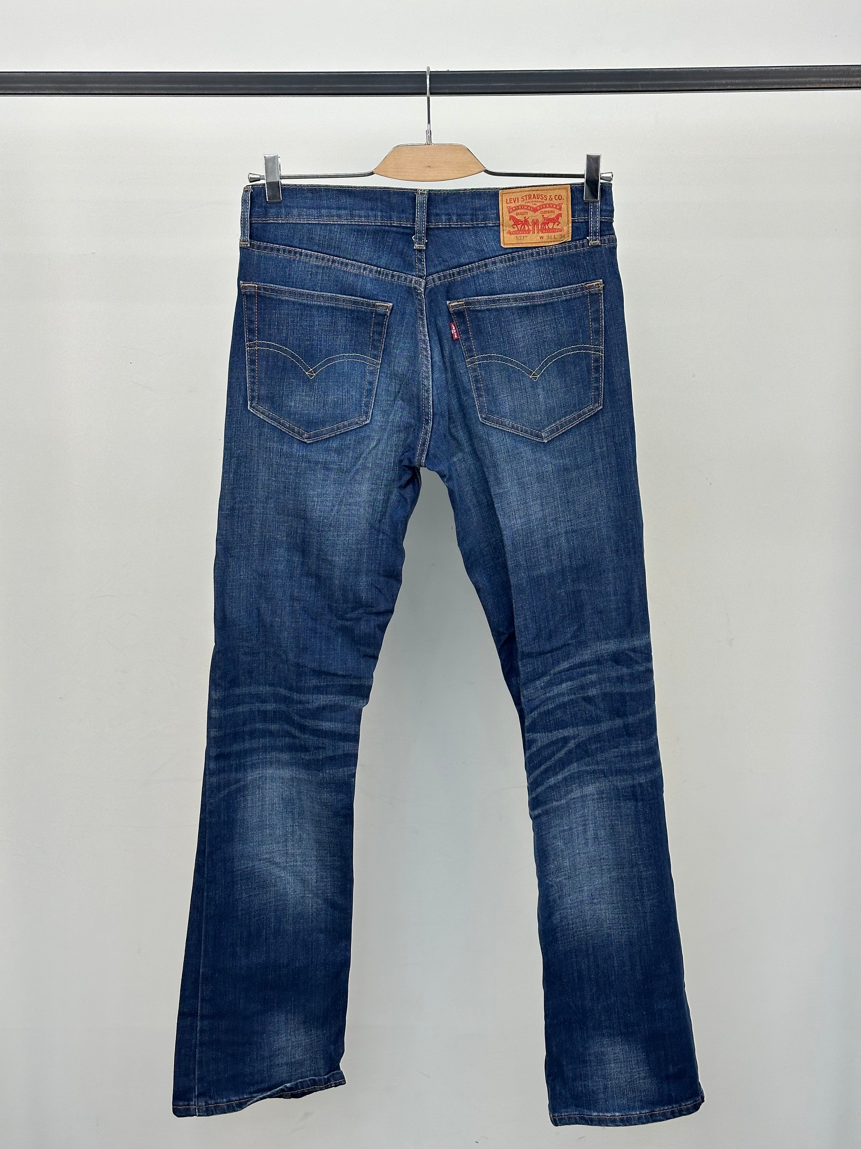 LEVI'S 527 BOOTCUT FIT TAGLIA: 45 ITA = W31 L34