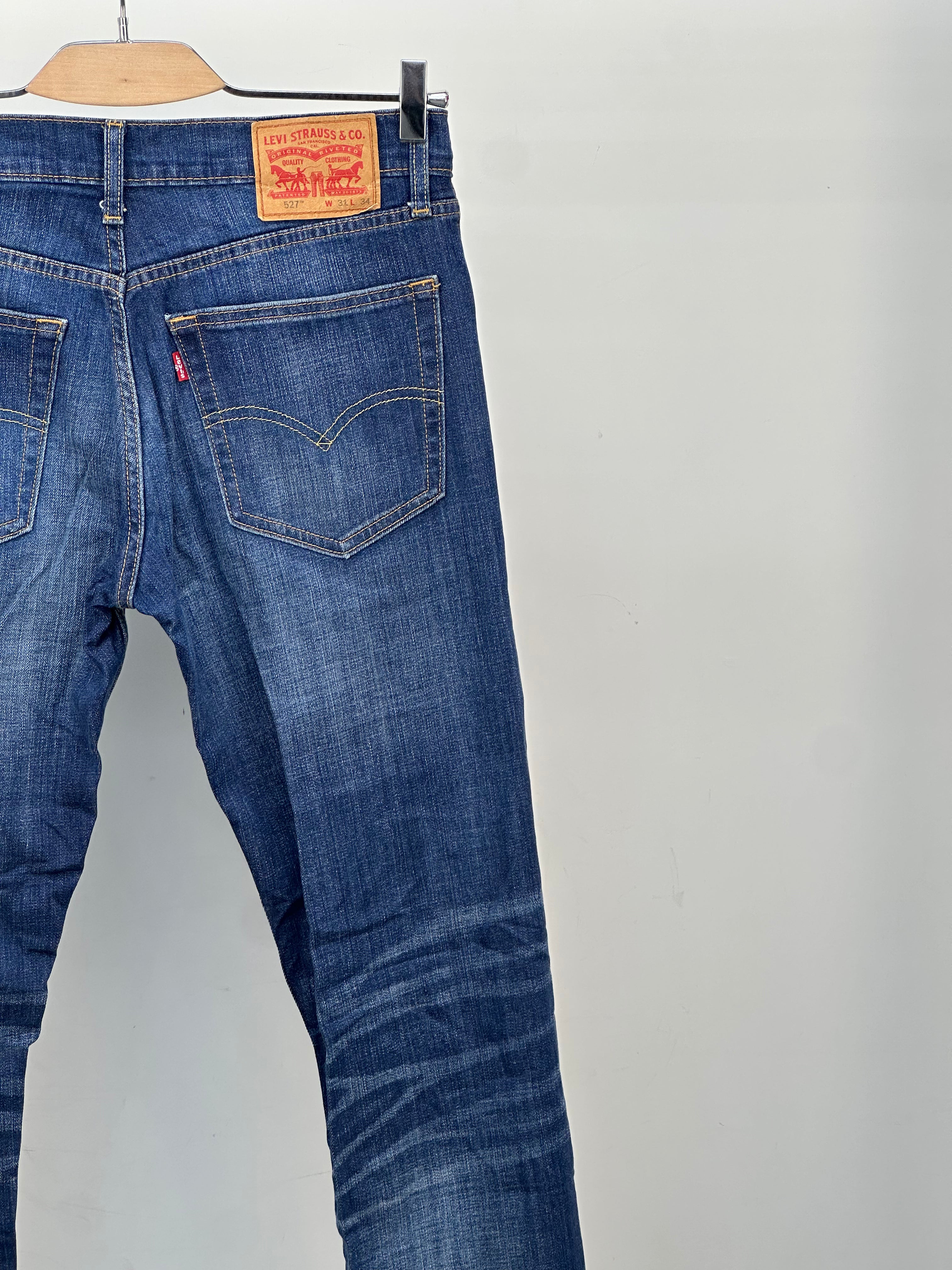 LEVI'S 527 BOOTCUT FIT TAGLIA: 45 ITA = W31 L34