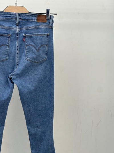 LEVI'S 721 HIGH RISE SKINNY TAGLIA: 44 ITA = W30 L28