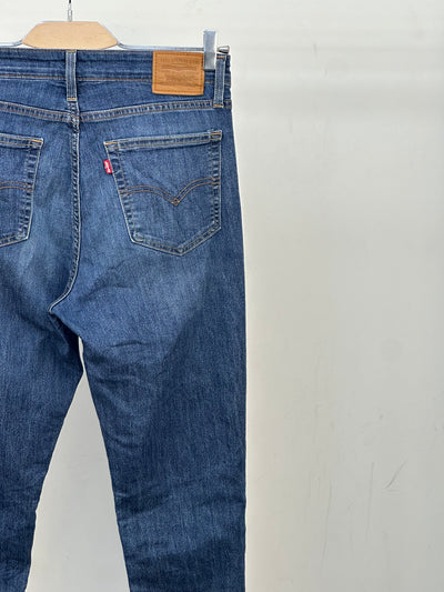 LEVI'S 721 HIGH RISE SKINNY TAGLIA: 44 ITA = W30 L32