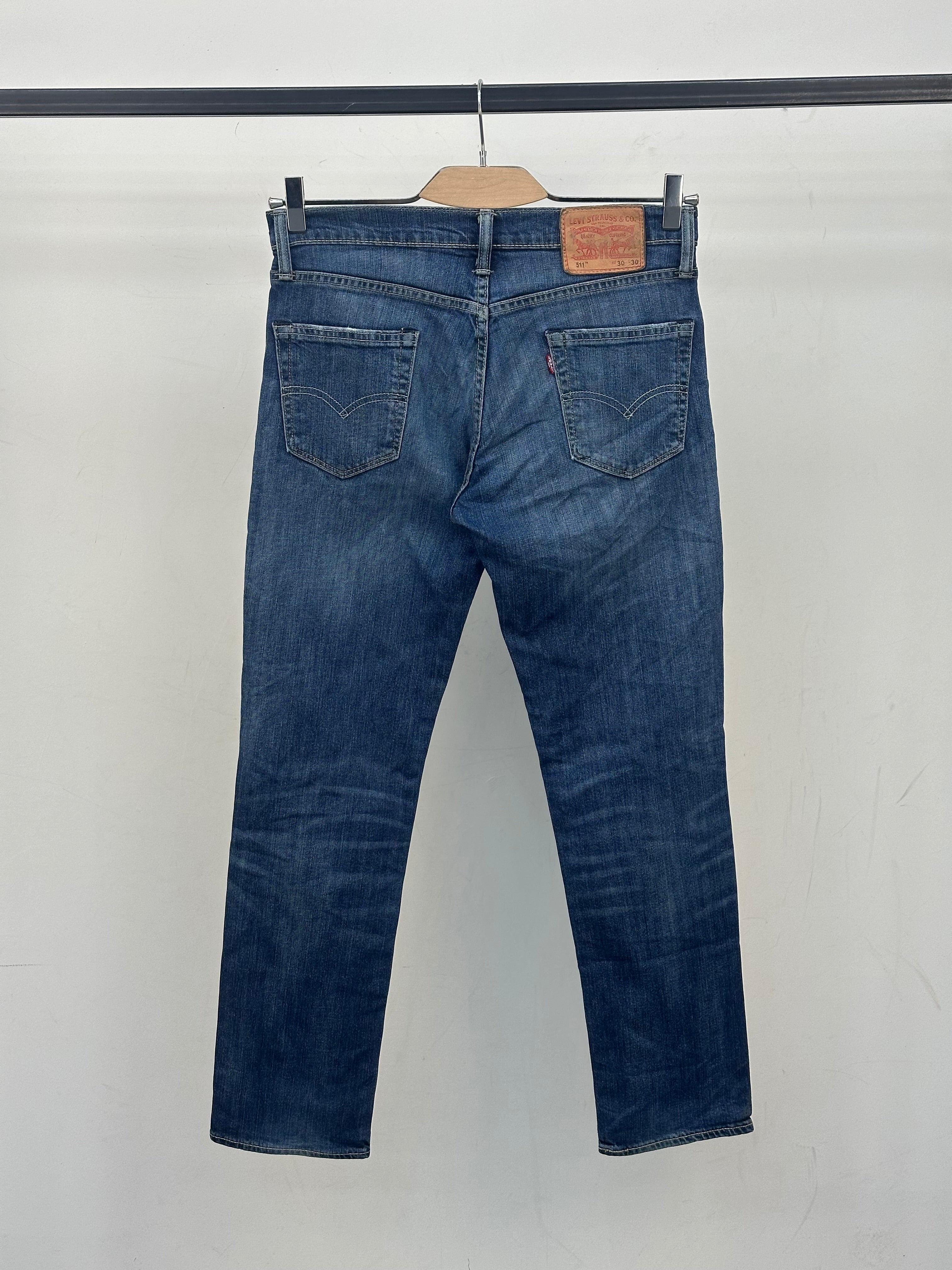 LEVI'S 511 SLIM FIT TAGLIA: 44 ITA = W30 L30