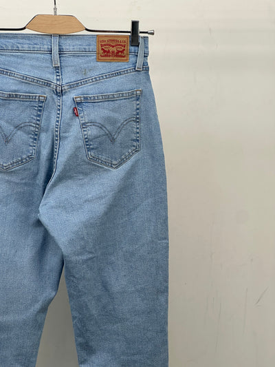 LEVI'S HIGH WAISTED MOM JEAN TAGLIA: 44 ITA = W30 L29