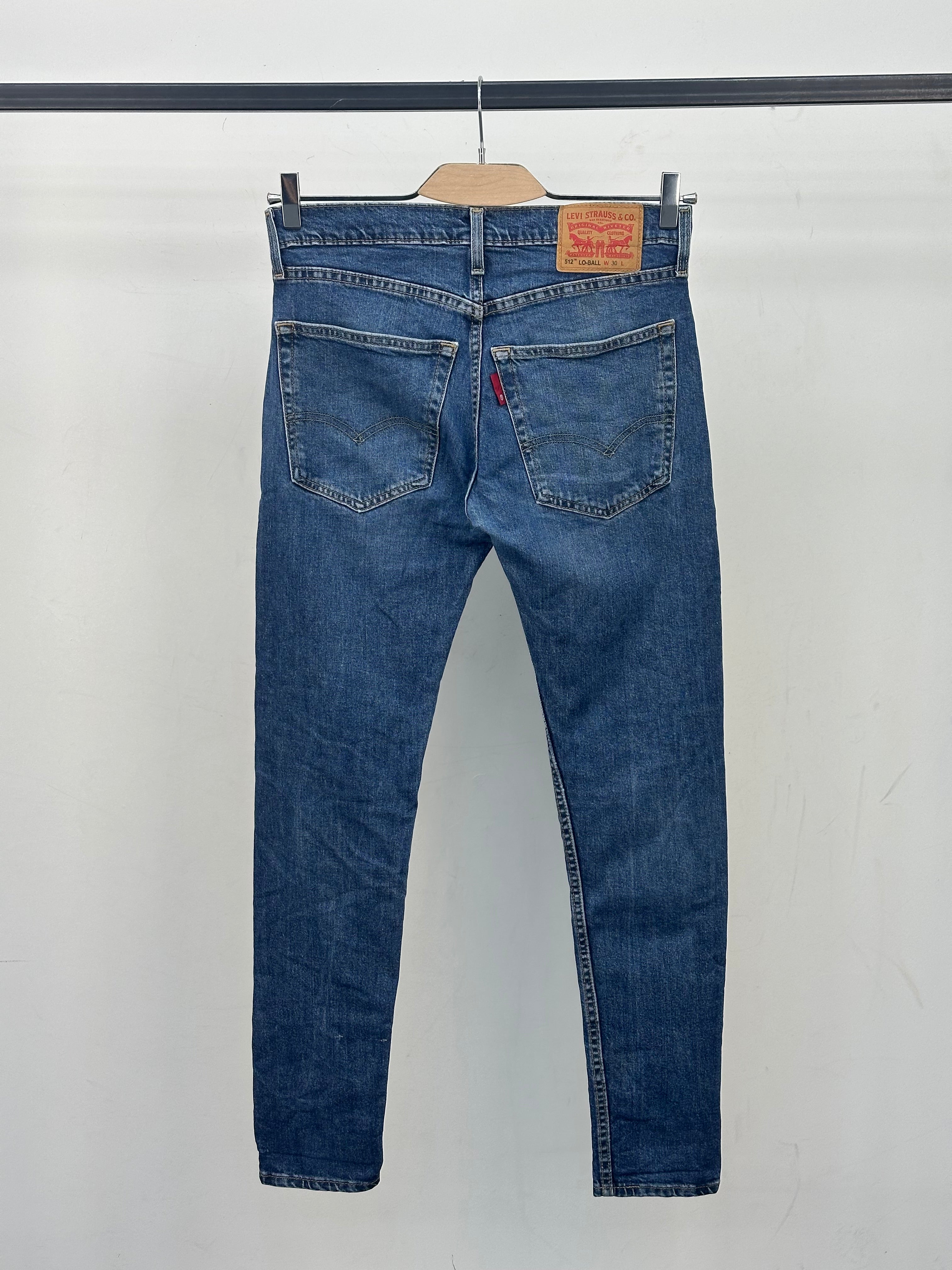 LEVI'S 512 LO-BALL FIT TAGLIA: 44 ITA = W30