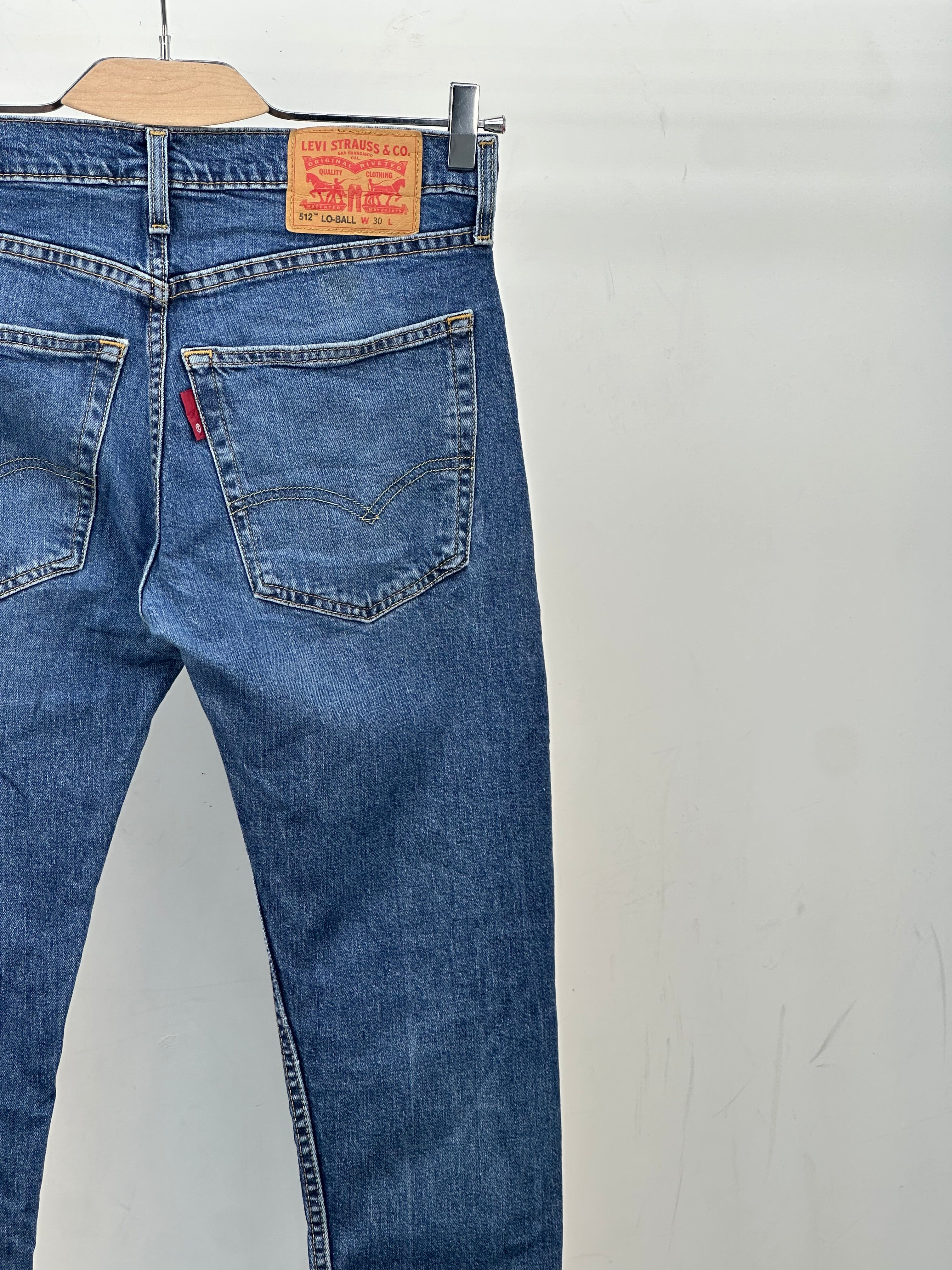 LEVI'S 512 LO-BALL FIT TAGLIA: 44 ITA = W30