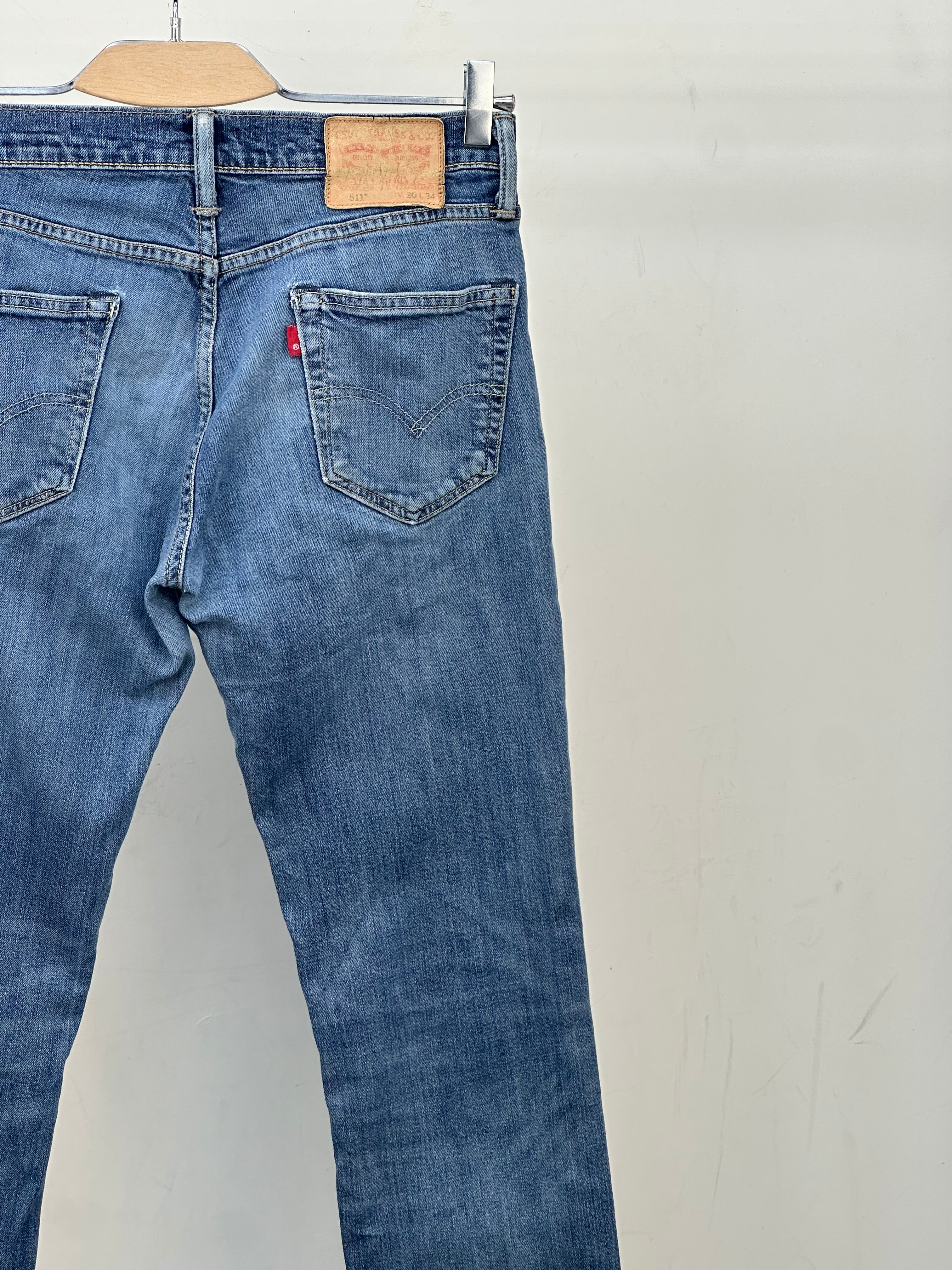 LEVI'S 511 SLIM FIT TAGLIA: 44 ITA = W30 L34