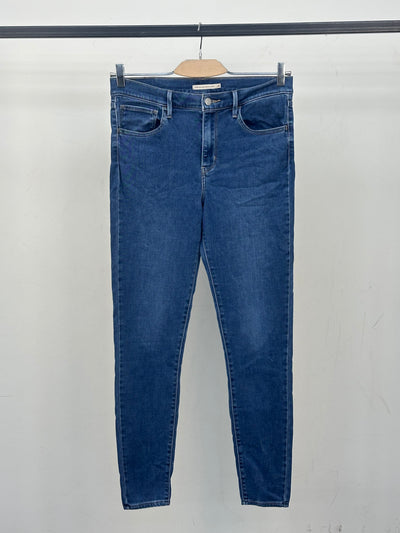 LEVI'S 720 HIGH RISE SUPER SKINNY TAGLIA: 44 ITA = W30 L32