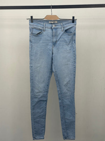 LEVI'S 720 HIGH RISE SUPER SKINNY FIT TAGLIA: 43 ITA = W29 L32