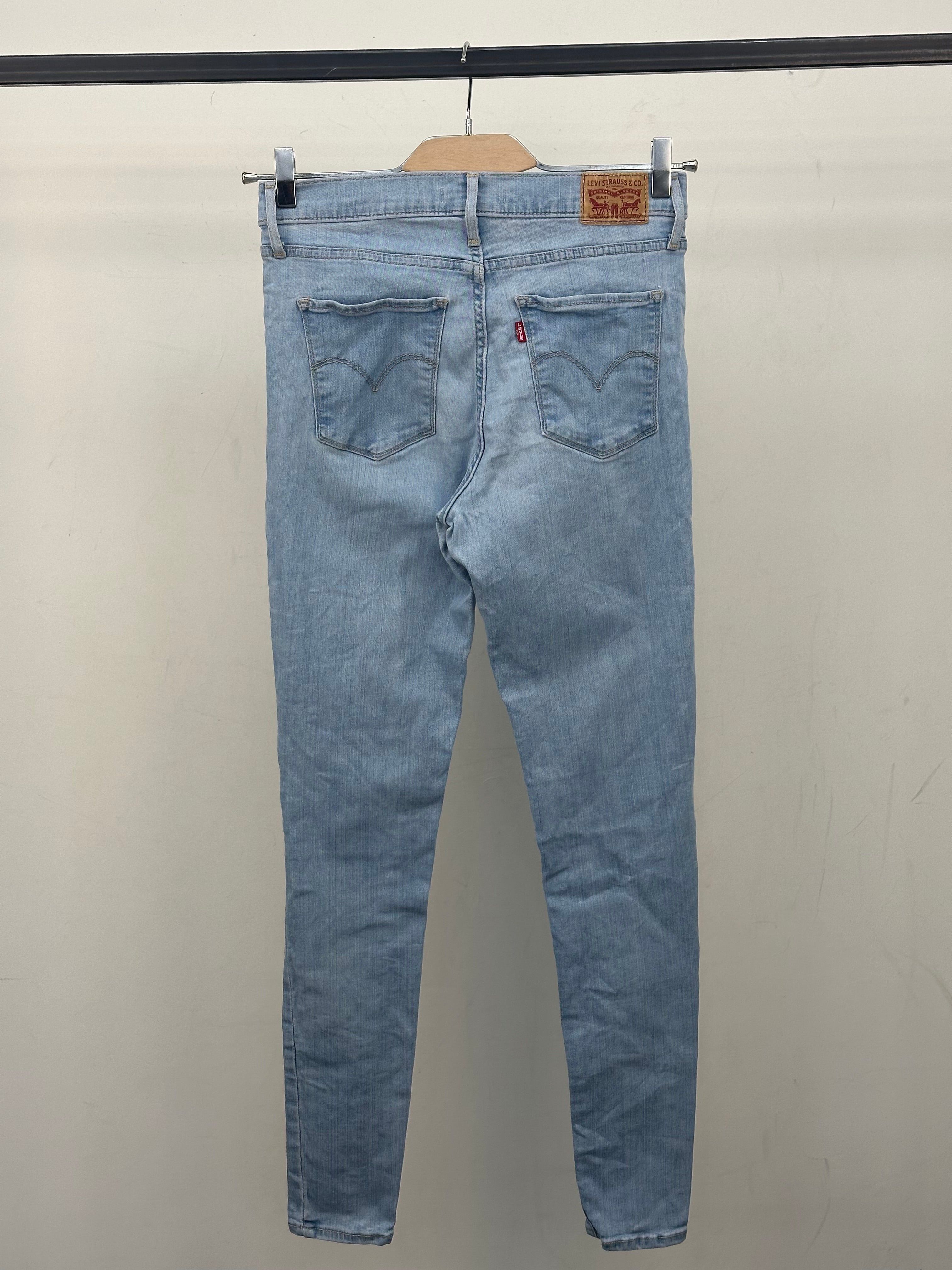 LEVI'S 720 HIGH RISE SUPER SKINNY FIT TAGLIA: 43 ITA = W29 L32