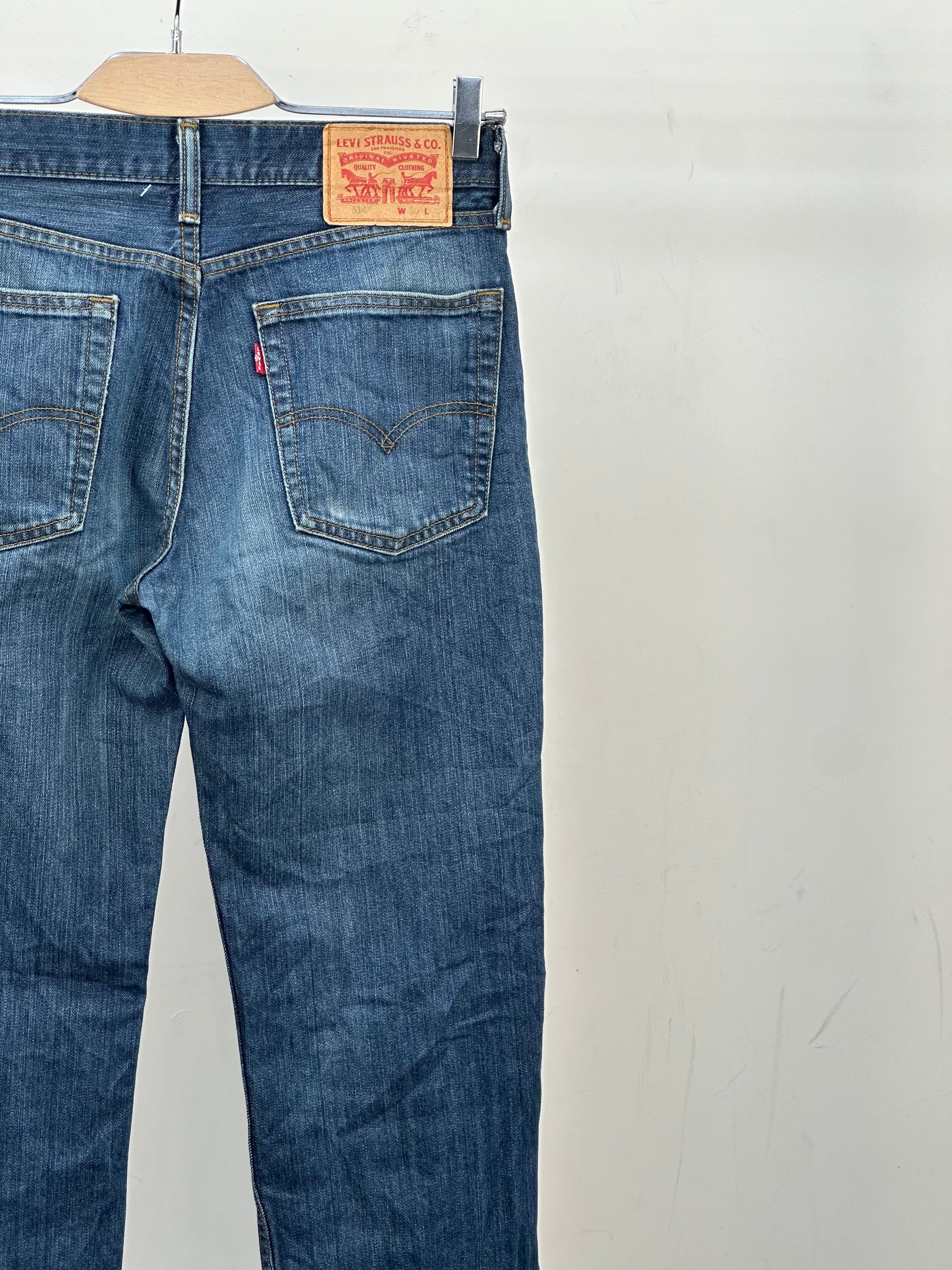 LEVI'S 514 SLIM FIT TAGLIA: 44 ITA = W30 L32