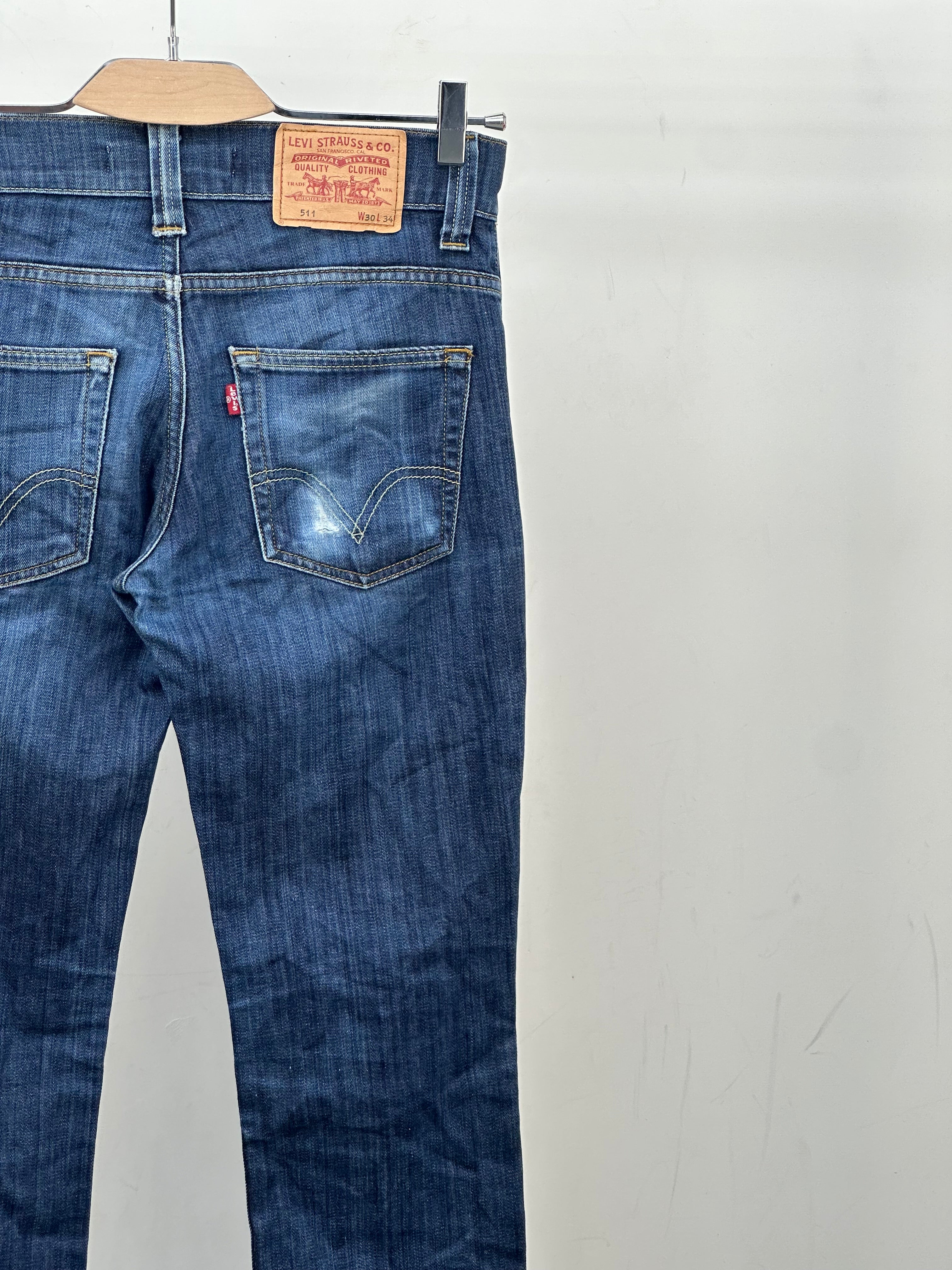 LEVI'S 511 SLIM FIT TAGLIA: 44 ITA = W30 L34