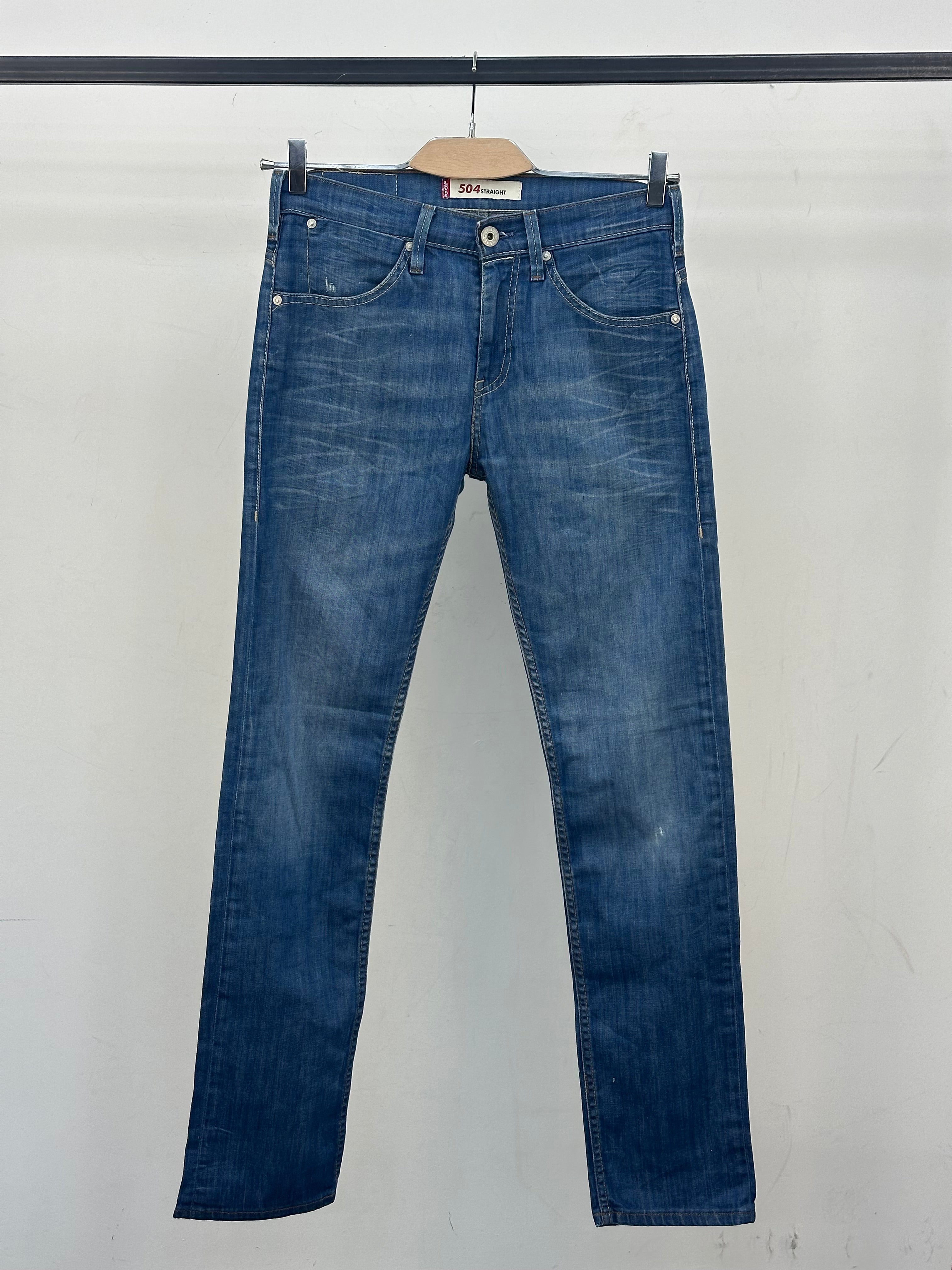 LEVI'S 504 STRAIGHT FIT TAGLIA: 44 ITA = W30 L34