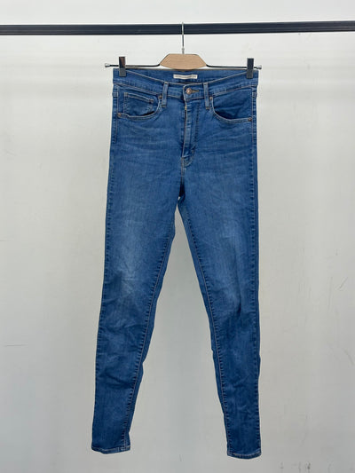 LEVI'S MILE HIGH SUPER SKINNY FIT TAGLIA: 44 ITA = W30 L32