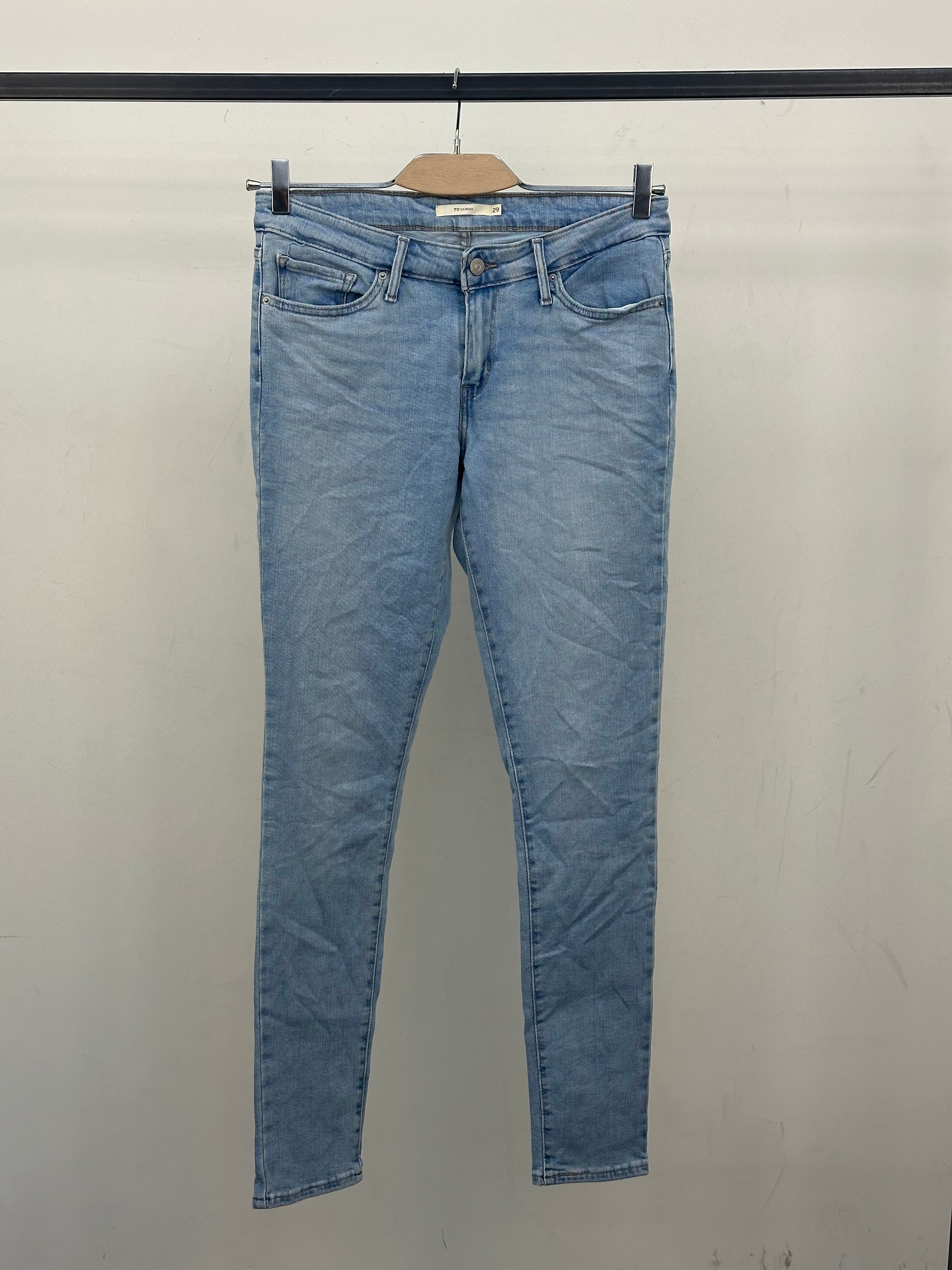 LEVI'S 711 SKINNY FIT TAGLIA: 43 ITA = W29 L32