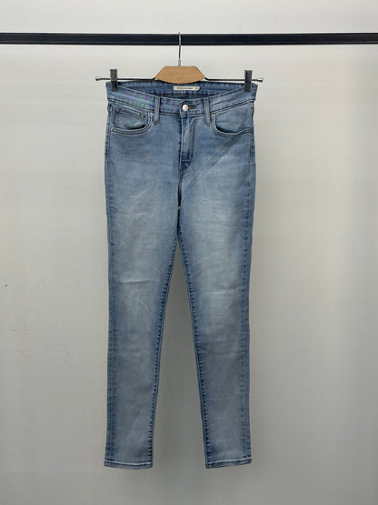 LEVI'S 721 HIGH RISE SKINNY FIT TAGLIA: 43 ITA = W29 L32