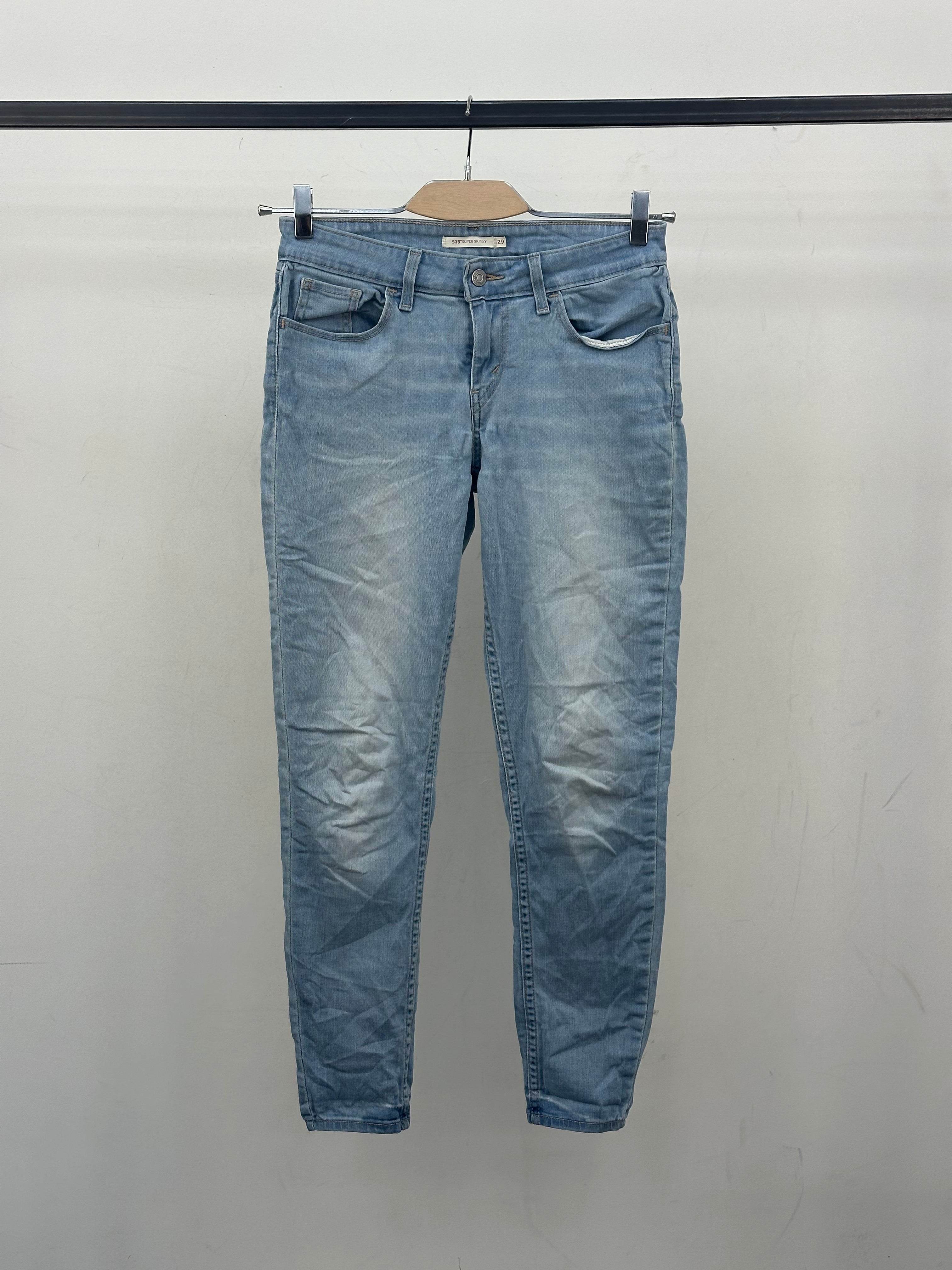 LEVI'S 535 SUPER SKINNY TAGLIA: 43 ITA = W29 L28