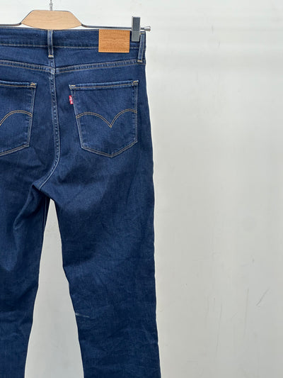 LEVI'S 724 HIGH RISE STRAIGHT FIT TAGLIA: 43 ITA = W29 L32