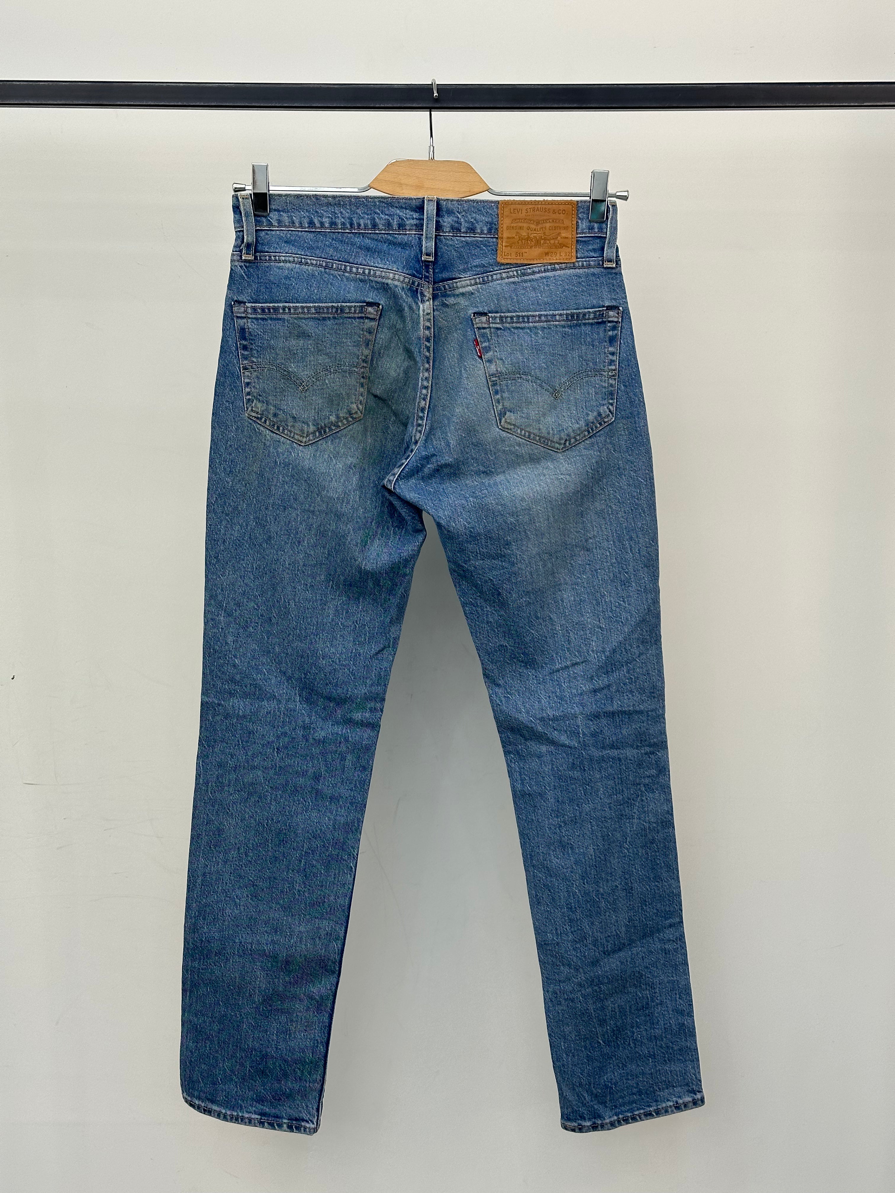 LEVI'S 511 SLIM FIT TAGLIA: 43 ITA = W29 L32