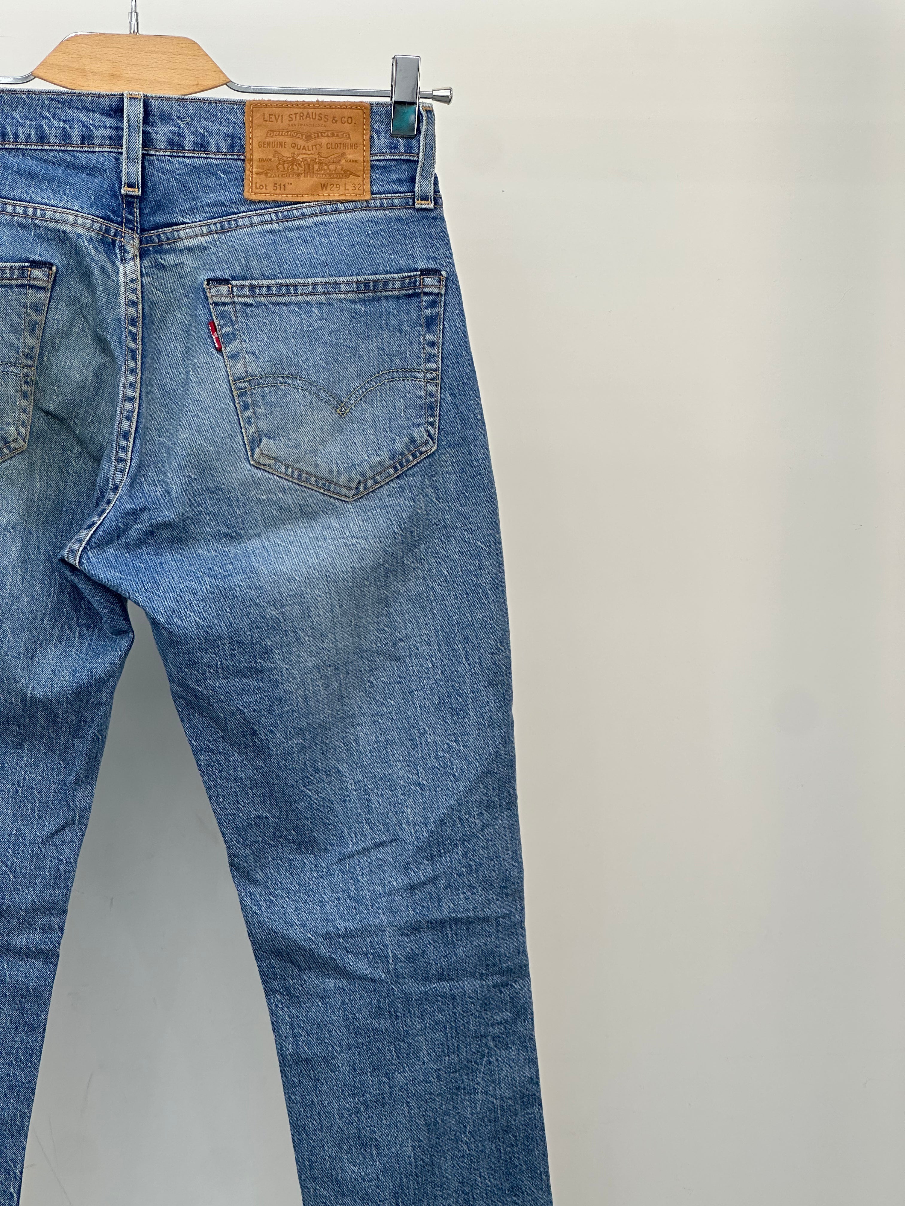 LEVI'S 511 SLIM FIT TAGLIA: 43 ITA = W29 L32