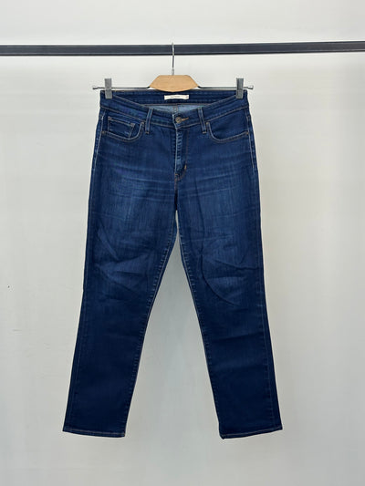 LEVI'S 714 STRAIGHT FIT TAGLIA: 43 ITA = W29 L32