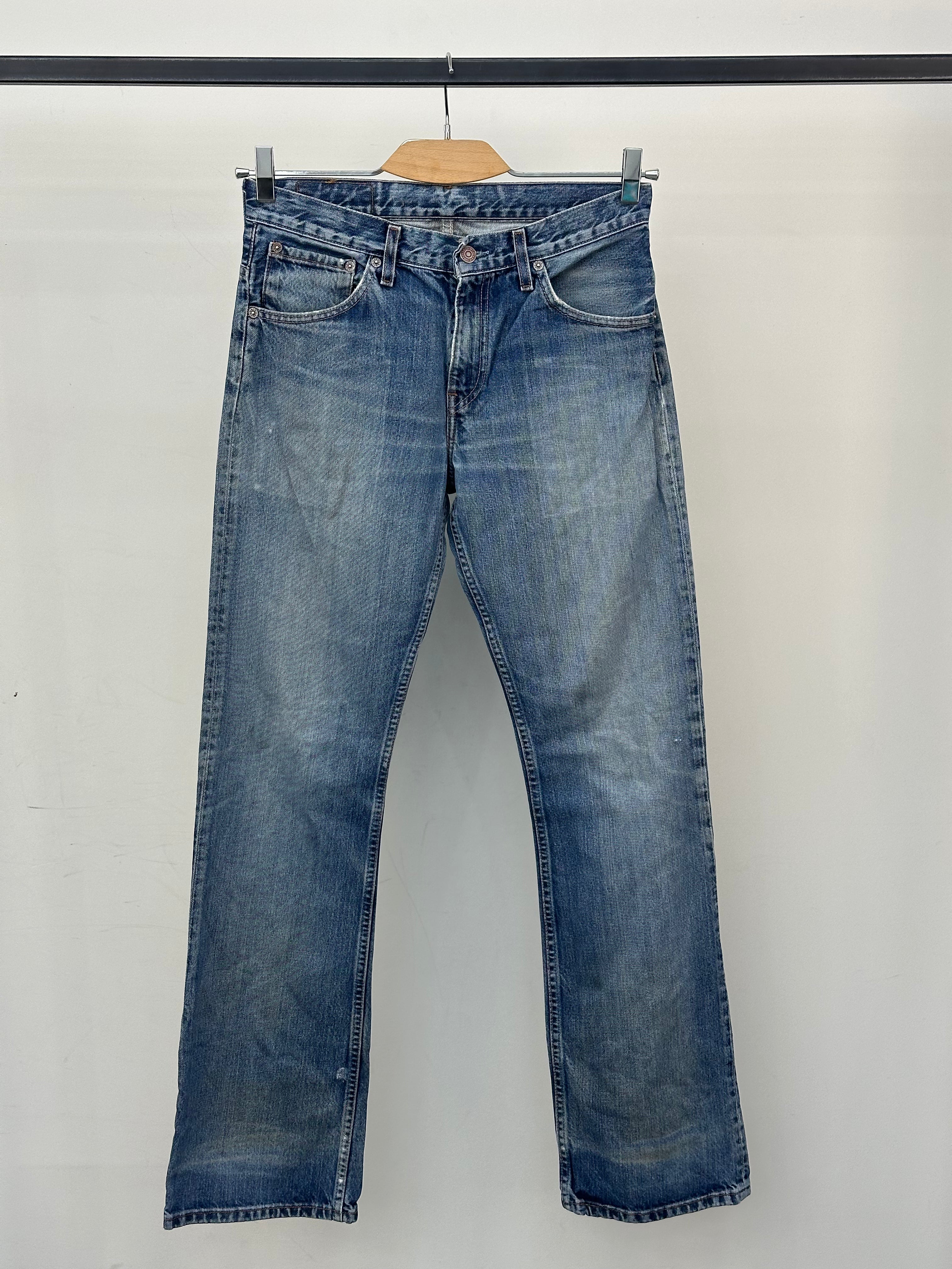LEVI'S 507 BOOTCUT FIT TAGLIA: 43 ITA = W29 L34