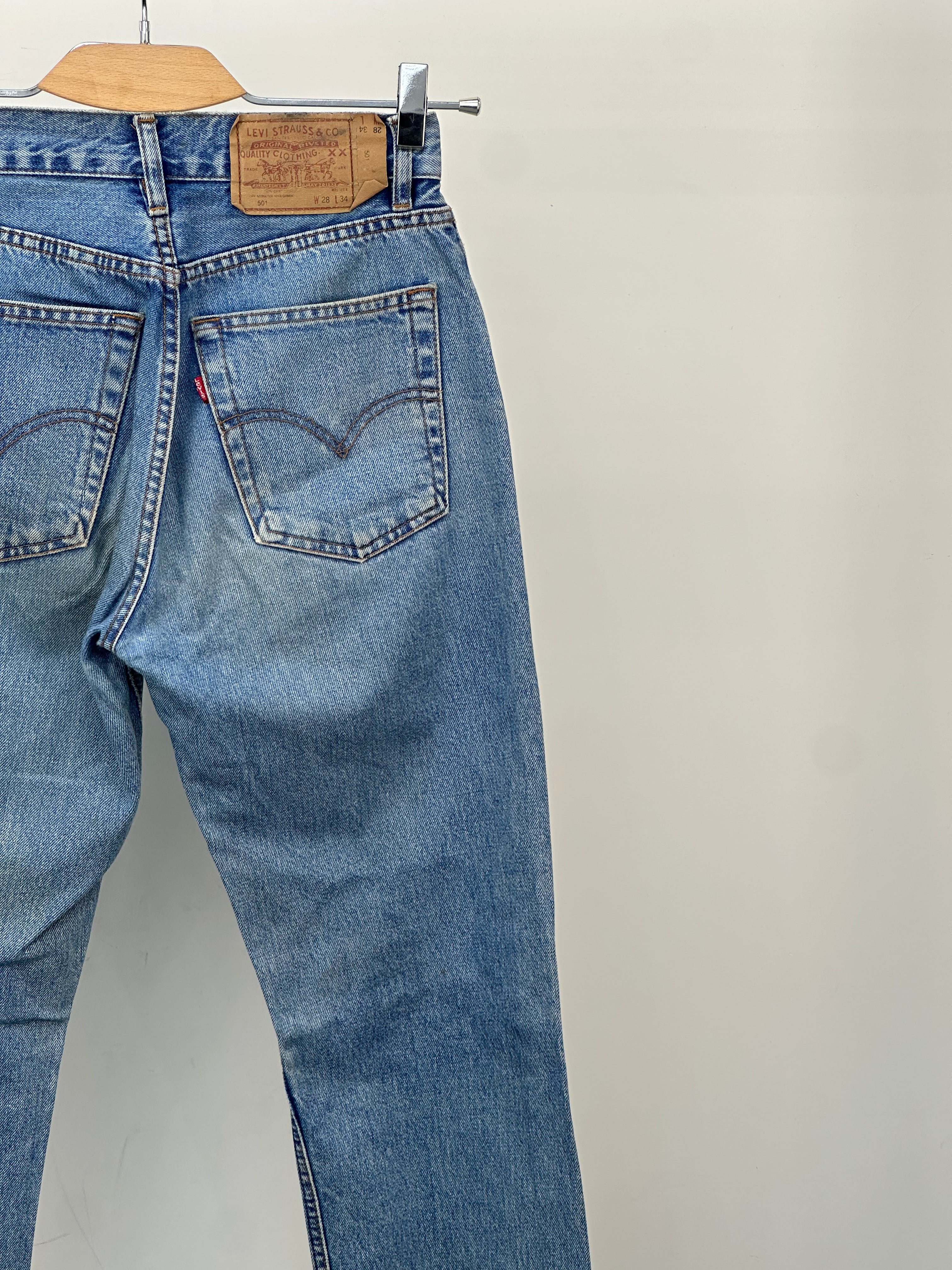 LEVI'S 501 REGULAR FIT TAGLIA: 42 ITA = W28 L34