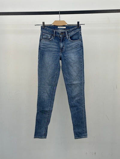 LEVI'S 721 HIGH RISE SKINNY TAGLIA: 38 ITA = W24 L30