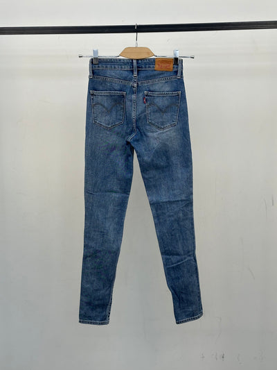LEVI'S 721 HIGH RISE SKINNY TAGLIA: 38 ITA = W24 L30