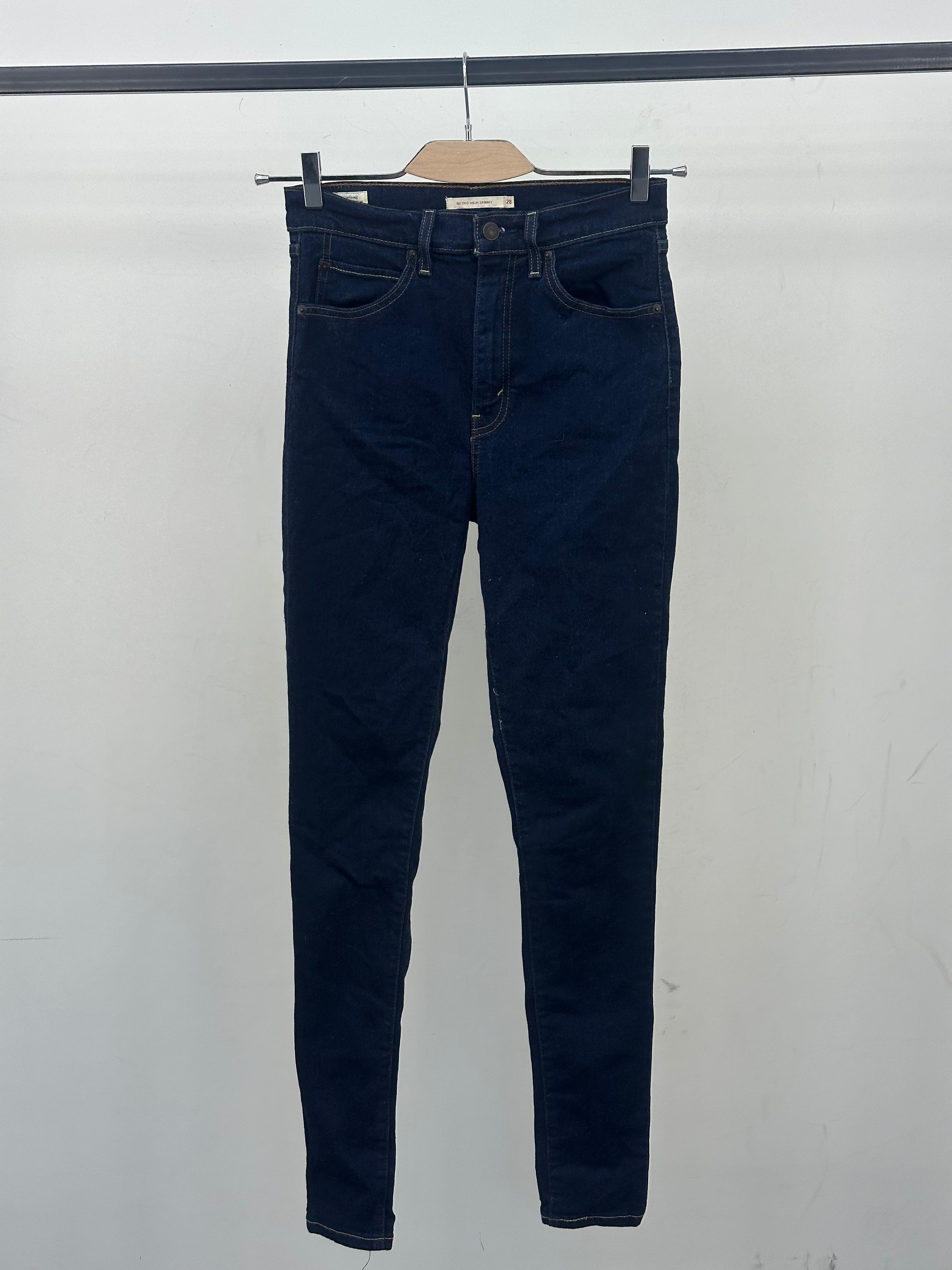 LEVI'S RETRO HIGH SKINNY FIT TAGLIA: 42 ITA = W28 L32