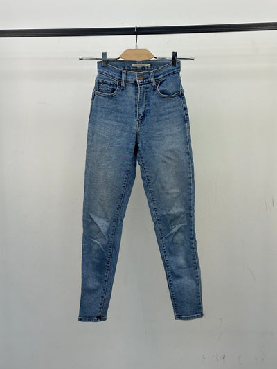 LEVI'S HIGH WAISTED MOM JEAN TAGLIA: 37 ITA = W23 L29