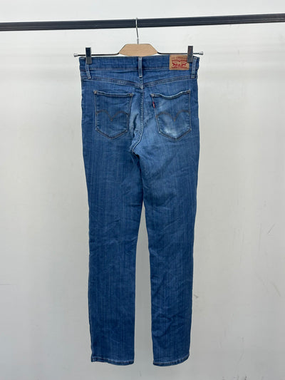 LEVI'S 724 HIGH RISE STRAIGHT FIT TAGLIA: 42 ITA = W28 L32