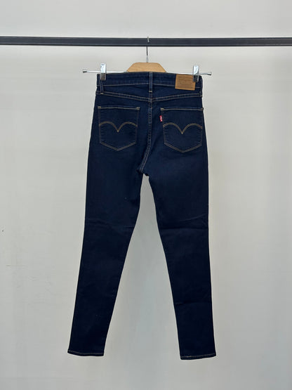 LEVI'S HIGH RISE SKINNY FIT TAGLIA: 42 ITA = W28 L28