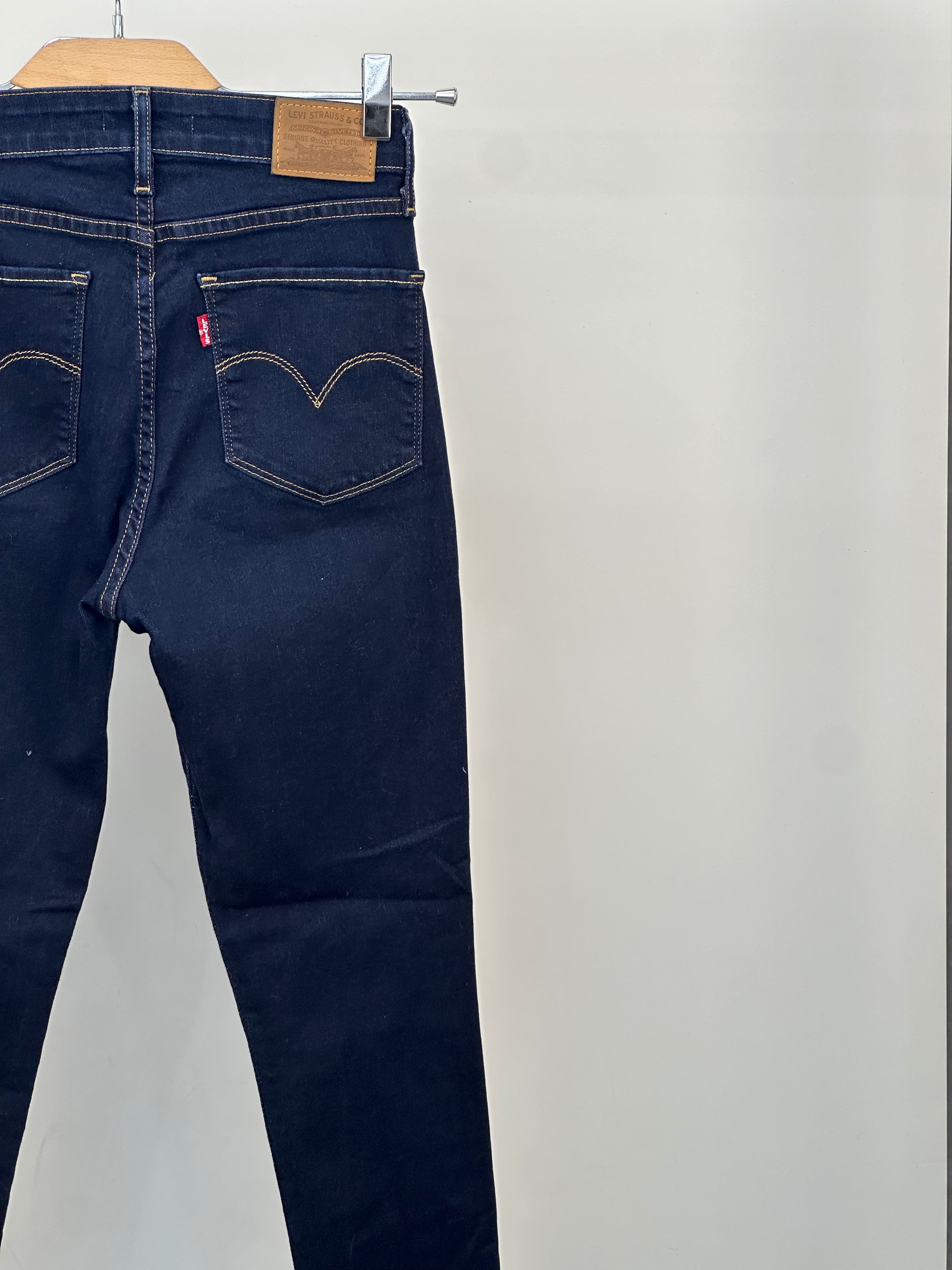 LEVI'S HIGH RISE SKINNY FIT TAGLIA: 42 ITA = W28 L28