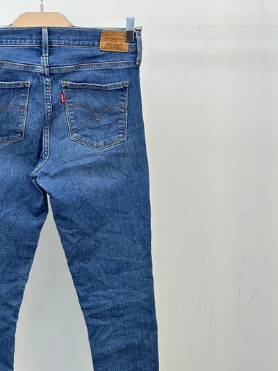 LEVI'S 720 HIGH RISE SUPER SKINNY FIT TAGLIA: 42 ITA = W28 L32